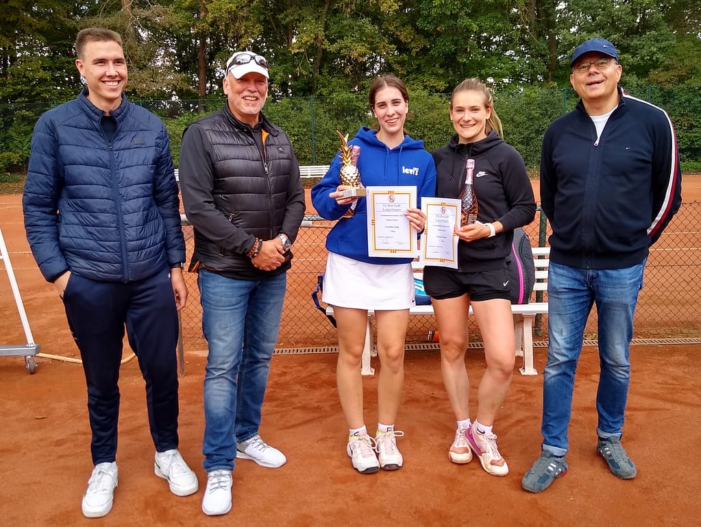 Meisterin Caroline Fiege, Zweite, Svenja Posnien